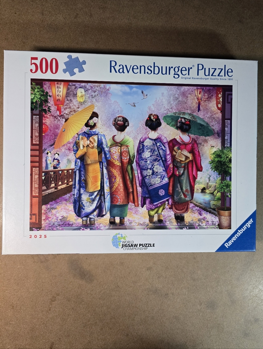 Ravensburger Colorful Geishas with Parasols Puzzle